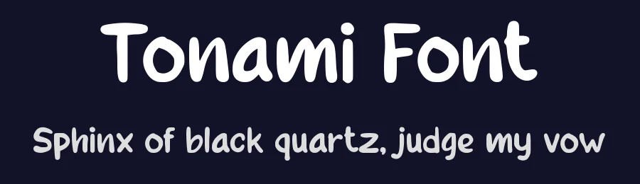 Tonami Font by Pinisi ART — Decorative Font — thumbnail 2