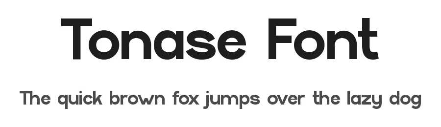 Tonase Font by Rautan Studio — Display Font