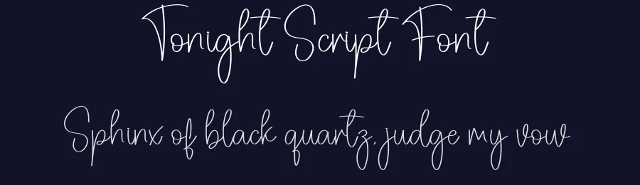 Tonight Script Font by creativeletter — Script Handwritten Font — thumbnail 2