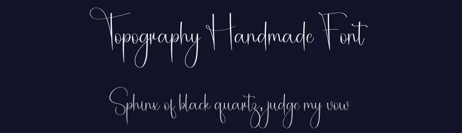 Topography Handmade Font by Inermedia STUDIO — Script Handwritten Font — thumbnail 2