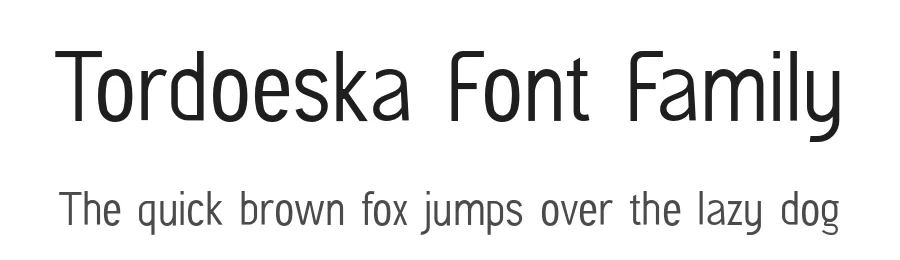 Tordoeska Font Family by UICreative — Decorative Font
