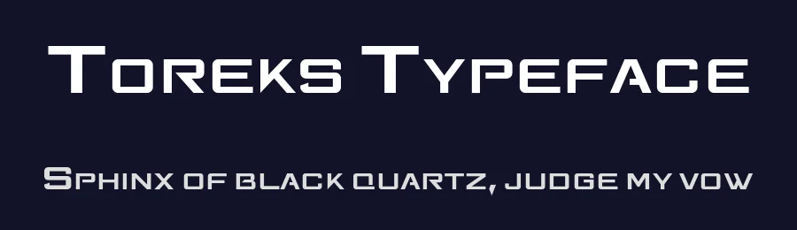 Toreks Typeface by AsyaLogo — Display Font — thumbnail 2