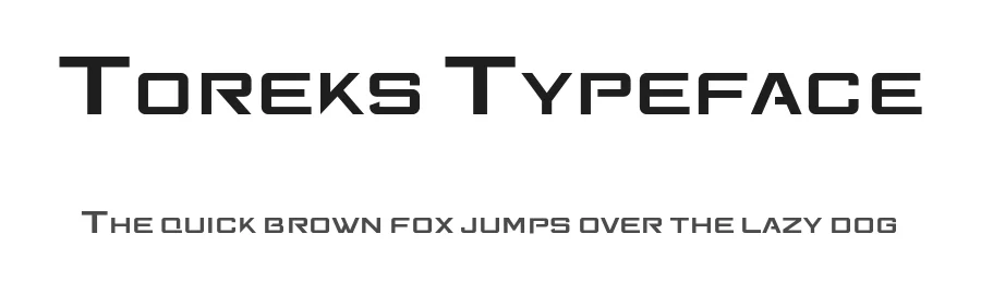 Toreks Typeface by AsyaLogo — Display Font