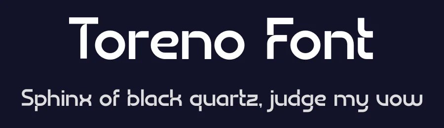 Toreno Font by Skytroopas — Sans Serif Font — thumbnail 2