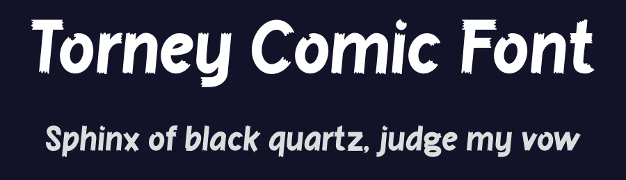 Torney Comic Font by Marvadesign — Display Font — thumbnail 2