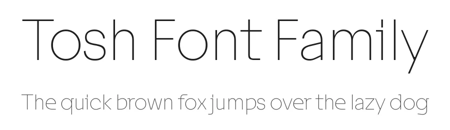 Tosh Font Family by Black Foundry — Decorative Font
