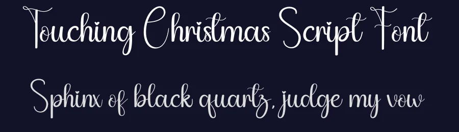 Touching Christmas Script Font by andikastudio — Script Handwritten Font — thumbnail 2