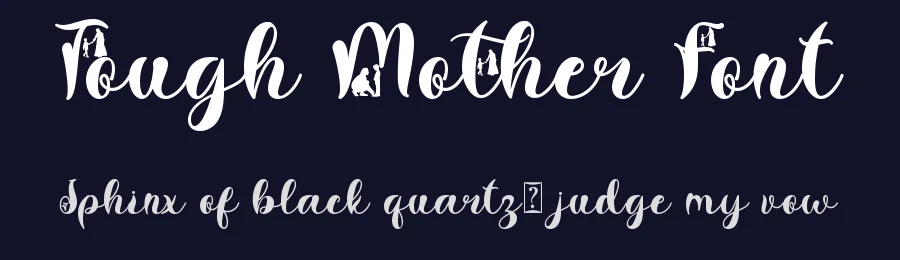 Tough Mother Font by Yoga Letter — Script Handwritten Font — thumbnail 2