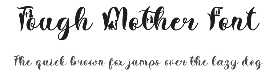 Tough Mother Font by Yoga Letter — Script Handwritten Font