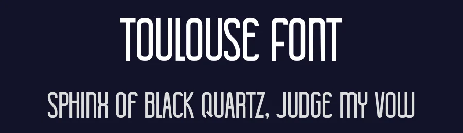 Toulouse Font by Manlogs Studio — Decorative Font — thumbnail 2