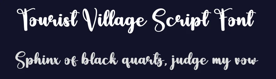 Tourist Village Script Font by andikastudio — Script Handwritten Font — thumbnail 2