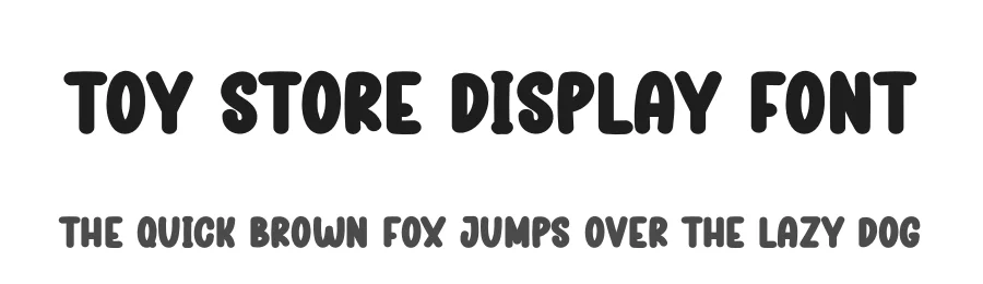 Toy Store Display Font by creativeletter — Display Font