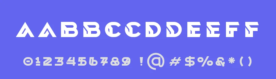 Trace Display Font by Linecreative — Display Font — thumbnail 3