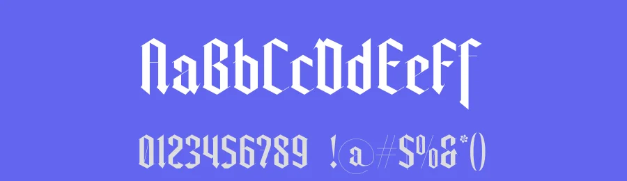 Trackero Font by timelesstype.co — Blackletter Font — thumbnail 3
