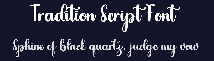 Tradition Script Font by inermediaSTUDIO — Script Handwritten Font — thumbnail 2