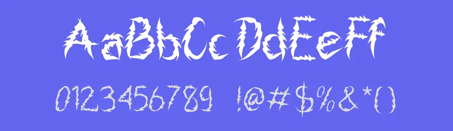 Train Accident Display Font by Rachmad bagus f — Display Font — thumbnail 3