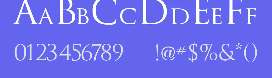 Trajanus Roman font by Roger White — Display Font — thumbnail 3