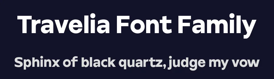 Travelia Font Family by YUKITA CREATIVE — Decorative Font — thumbnail 2