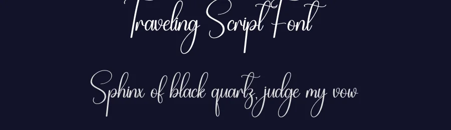 Traveling Script Font by creativeletter — Script Handwritten Font — thumbnail 2
