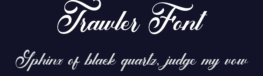 Trawler Font by Arendxstudio — Script Handwritten Font — thumbnail 2