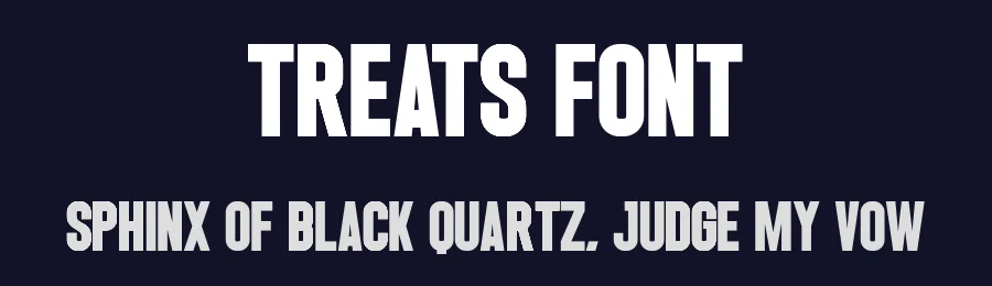 Treats Font by Craftedtype — Decorative Font — thumbnail 2