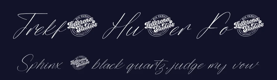 Trekfox Hunter Font by letterenastudios — Script Handwritten Font — thumbnail 2