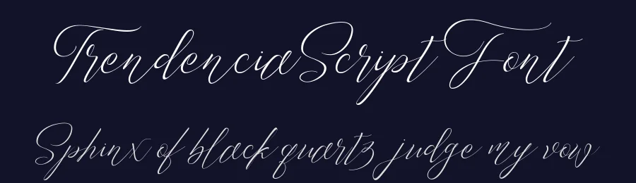 Trendencia Script Font by Dirtyline Studio — Script Handwritten Font — thumbnail 2