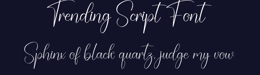 Trending Script Font by creativeletter — Script Handwritten Font — thumbnail 2