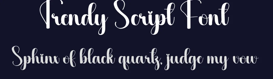 Trendy Script Font by creativeletter — Script Handwritten Font — thumbnail 2