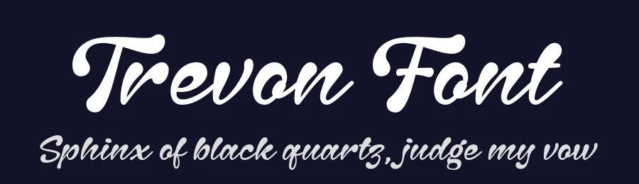 Trevon Font by grezlinestudio — Decorative Font — thumbnail 2