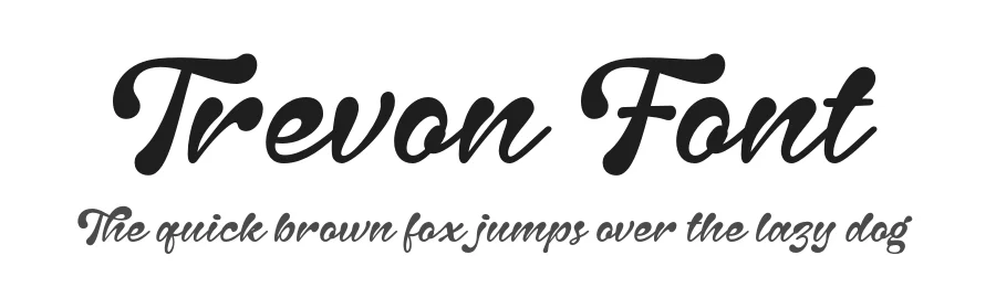 Trevon Font by grezlinestudio — Decorative Font