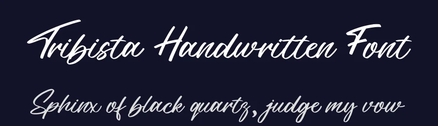 Tribista Handwritten Font by letterenastudios — Script Handwritten Font — thumbnail 2