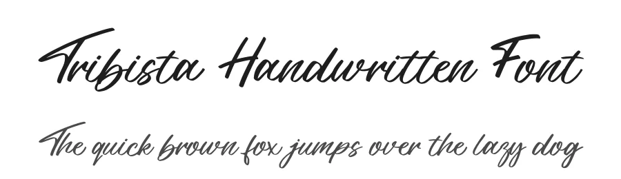 Tribista Handwritten Font by letterenastudios — Script Handwritten Font