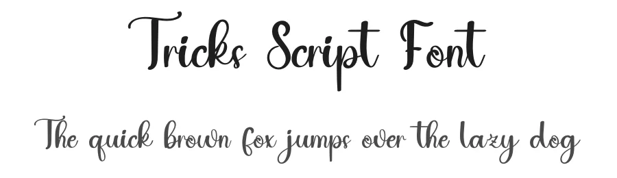Tricks Script Font by inermediaSTUDIO — Script Handwritten Font
