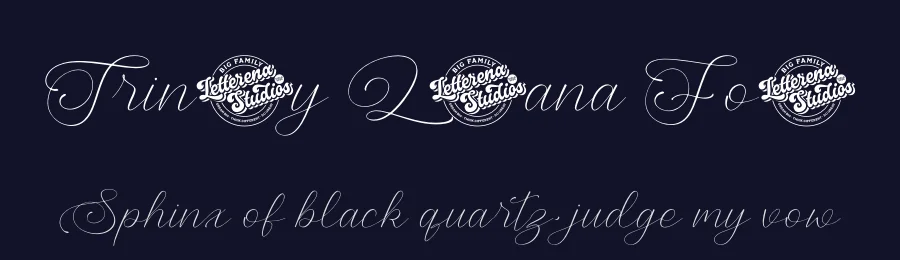 Trinity Litana Font by letterenastudios — Script Handwritten Font — thumbnail 2