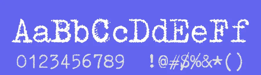 Triumph Typewriter Font by zai — Display Font — thumbnail 3