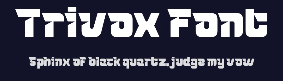 Trivox Font by Artisan Themes — Display Font — thumbnail 2