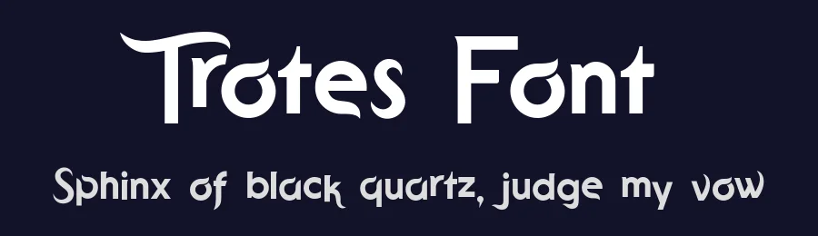 Trotes Font by FG Studios — Display Font — thumbnail 2