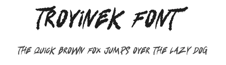 Trovinek Font by Dhabee — Script Handwritten Font