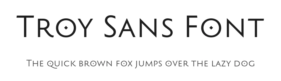 Troy Sans Font by Indian Type Foundry — Sans Serif Font
