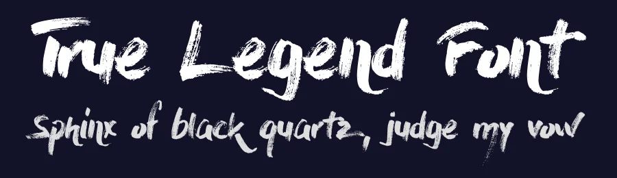 True Legend Font by Artnivora Studio — Script Handwritten Font — thumbnail 2