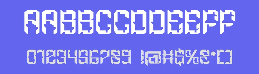 Truexon Display Font by Dhabee — Display Font — thumbnail 3