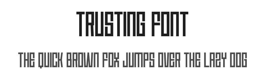 Trusting Font by Craftedtype — Decorative Font