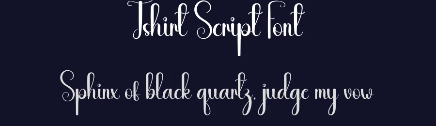 Tshirt Script Font by andikastudio — Script Handwritten Font — thumbnail 2