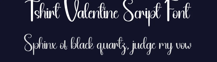 Tshirt Valentine Script Font by andikastudio — Script Handwritten Font — thumbnail 2