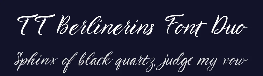 TT Berlinerins Font Duo by TYPETYPE — Sans Serif Font — thumbnail 2