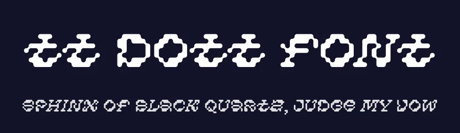 TT Dott Font by TYPETYPE — Display Font — thumbnail 2