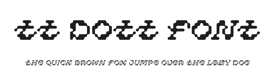 TT Dott Font by TYPETYPE β Display Font