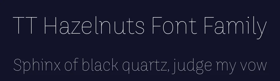 TT Hazelnuts Font Family by TYPETYPE — Sans Serif Font — thumbnail 2