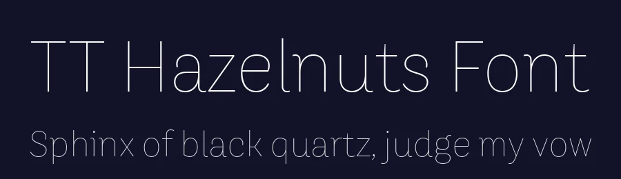 TT Hazelnuts Font by TypeType Foundry — Sans Serif Font — thumbnail 2
